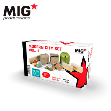 MIG 1/35 Modern City Set Vol.1