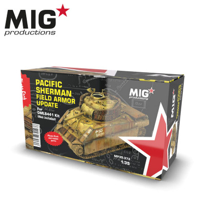 MIG 1/35 Pacific Sherman Field Armor Update