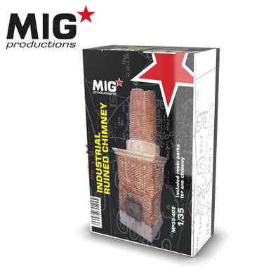 MIG 1/35 Industrial Ruined Chimney