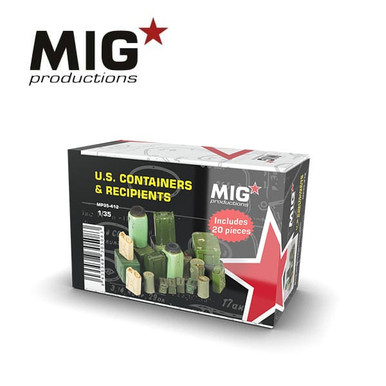 MIG 1/35 U.S. Containers & Recipients