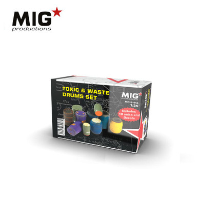 MIG 1/35 Toxic & Waste Drums Set