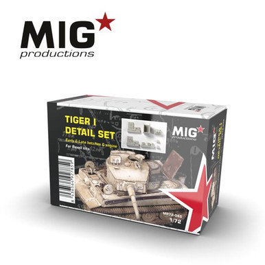 MIG 1/72 Tiger I Detail Set