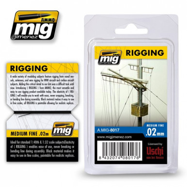 Ammo Mig Rigging - Fine 0,02 mm