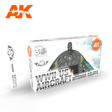 AK Interactive 3G Air - WWII US Aircraft Interior Colors