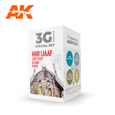 AK Interactive 3G Air - WWII IJAAF Aircraft Interior Colors