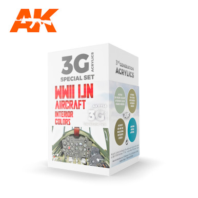 AK Interactive 3G Air - WWII IJN Aircraft Interior Colors