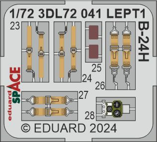 Eduard B-24H SPACE 1/72 SPACE for AIRFIX