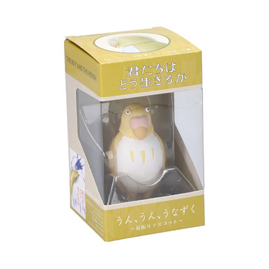 Ensky The Boy and The Heron The Parakeet Yellow Yes Nod Tilting Figure