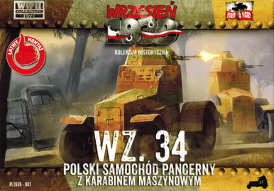 First to Fight 1/72 Wz.34 Polish Armored Car (simplified kit)