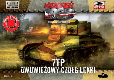First to Fight 1/72 Polish 7TP double turret Polish light tank
