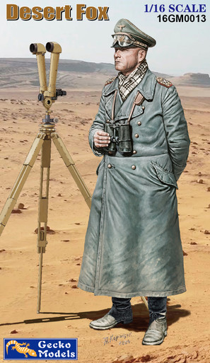 Gecko 1/16 Desert Fox w/ trench periscope
