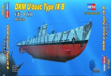 Hobby Boss 1/700 DKM German U-Boat Type IX B