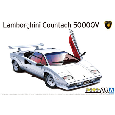 クンタッシュ　クンタッシュ5000QV ワンドロップ AOS-05945-Lamborghini-Countach
