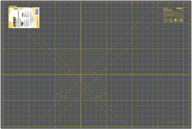 OLFA RM-MG/NBL 24" x 36" Double Sided Rotary Mat, Gray