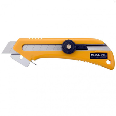 OLFA 18mm CL Carton & Packaging Materials Utility Knife with Depth Gauge