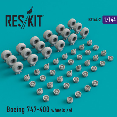 Res/Kit 1/144 Boeing 747-400 ER/ERF Wheels Set