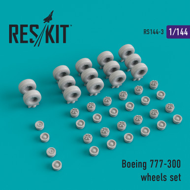 Res/Kit 1/144 Boeing 777-300 Wheels Set
