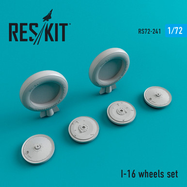 Res/Kit 1/72 I-16 Wheels Set