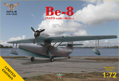 Sova-M 1/72 Be-8 'Mole' passenger amphibian aircraft