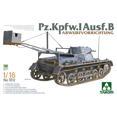 Takom 1/16 Pz.Kpfw. I Ausf.B Abwurfvorrichtung