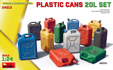 MiniArt 1/24 Plastic Cans 20L Set