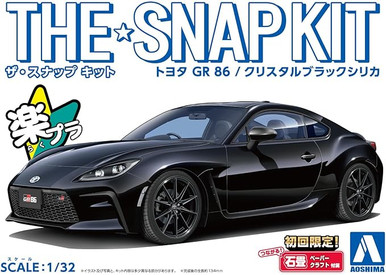 Aoshima 1/32 SNAP KIT #21-C Toyota GR 86 (Crystal Black Silica)