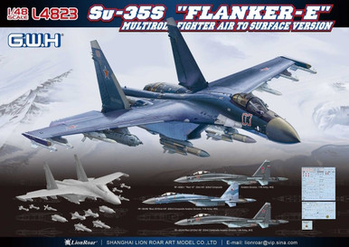 Great Wall Hobby 1/48 Su-35S "Flanker E" Multirole Fighter Air to Surface Version