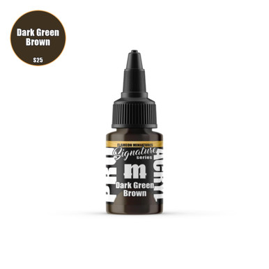 Monument Hobby Pro Acryl Signature Series Flameon Dark Green Brown 22ml