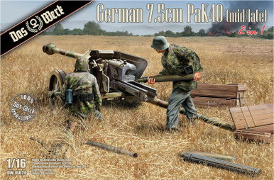 Das Werk 1/16 German 7.5cm PaK40 (Mid/Late) (2 in 1)