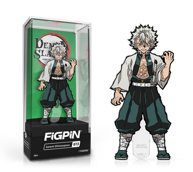 FiGPiN Demon Slayer: Kimetsu no Yaiba Series Sanemi Shinazugawa Enamel Pin Figure