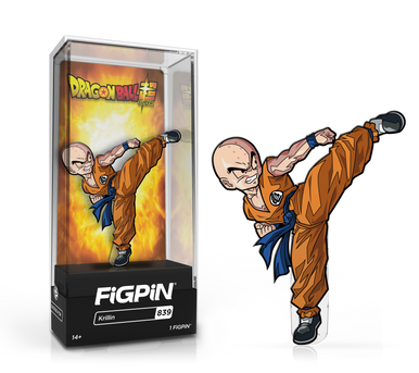 FiGPiN Dragon Ball Super Series Krillin Enamel Pin Figure