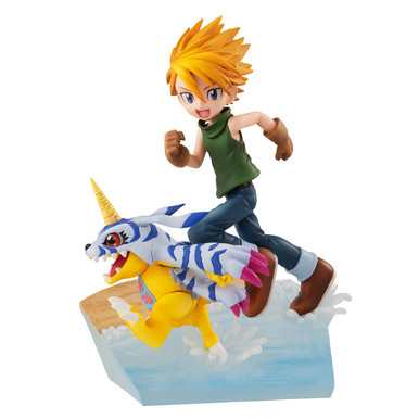 MegaHouse Digimon Yamato Matt Ishida & Gabumon 2022 Ver. G.E.M Figure