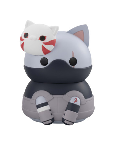 MegaHouse Naruto Shippuden Kakashi Hatake Anbu Ver. Mega Cat Project Nyanto! Figure