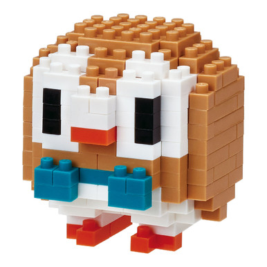 Nanoblock Pokemon Rowlet Building Block Figure