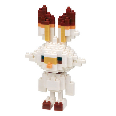 Nanoblock Pokemon Scorbunny Building Block Figure