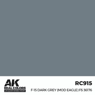 AK Interactive Real Colors F-15 Dark Grey (MOD EAGLE) FS 36176 17 ml.