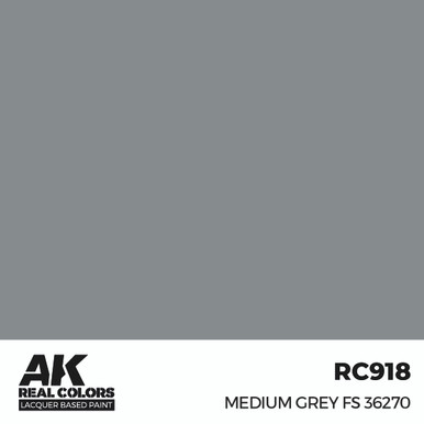 AK Interactive Real Colors Medium Grey FS 36270 17 ml.