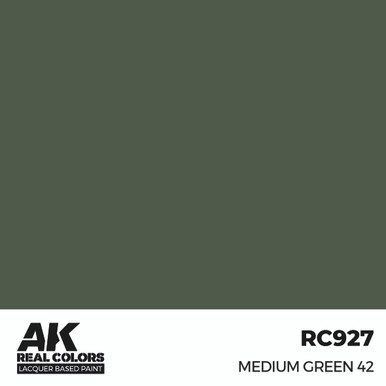 AK Interactive Real Colors Medium Green 42 17 ml.