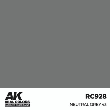 AK Interactive Real Colors Neutral Grey 43 17 ml.