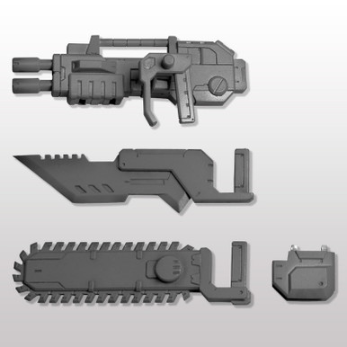 Kotobukiya M.S.G. Modeling Support Goods Weapon Unit 13 Chainsaw