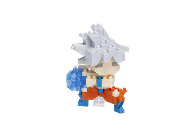 Nanoblock Dragon Ball Super Ultra Instinct Son Goku Character Collection Building Block Figure