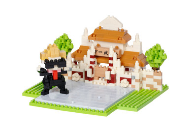 Nanoblock Dragon Ball Z Sights to See Tenkaichi Budokai Arena Building Block Figure