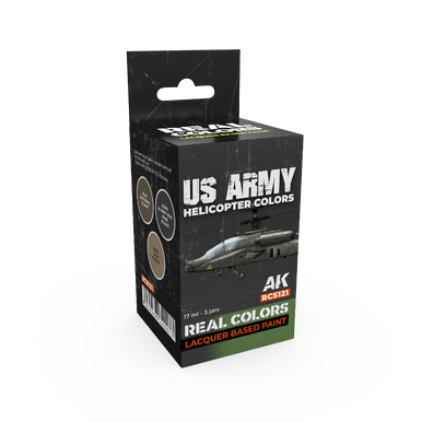 AK Interactive Real Colors US Army Helicopter Colors Set (Set of 3)