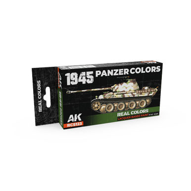 AK Interactive Real Colors 1945 Panzer Colors Set (Set of 6)