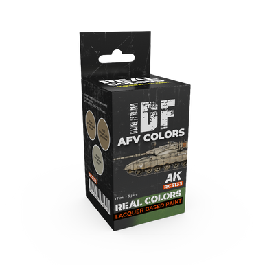 AK Interactive Real Colors IDF AFV Colors Set (Set of 3)