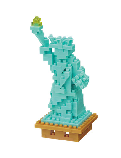Nanoblock World Famous Statue of Liberty Building Block Figure