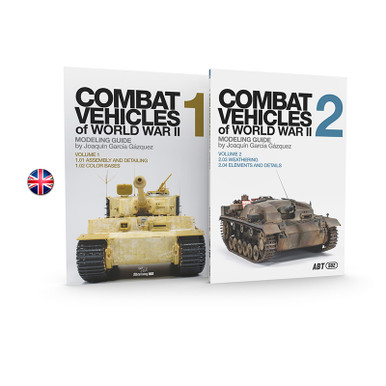Ak Interactive Pack Combat Vehicles Of WWII  Volume 1 & 2