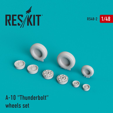 Res/Kit 1/48 A-10 Thunderbolt Wheels Set