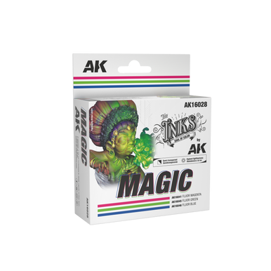 AK Interactive The INKS Sets Magic - Set of 3 Jars (Inks)