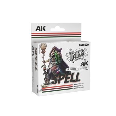 AK Interactive The INKS Sets Spell - Set of 3 Jars (Inks)